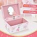 TAOPU Girl's Gift Music Box with Spinning Ballerina,Fairy Design Musical Jewelry Box for Kids Jewel Storage,Toys for Girls