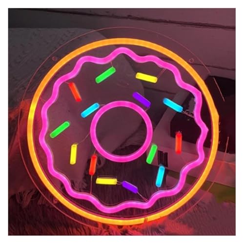 Enseigne lumineuse au néon pour éclairage décoration murale de boutique gourmande