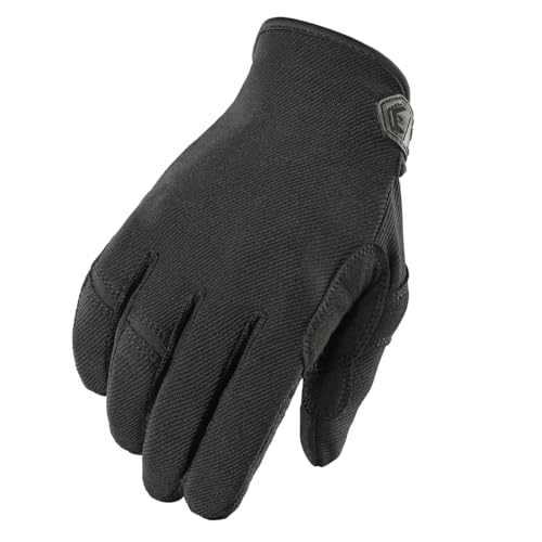 ScorpionEXO Moto-Flex Motorcycle Gloves Abrasion Resistant Touchscreen Compatible - Solid (Black - Large)