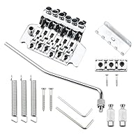 The Pxyelec Black Electric Guitar Tremolo Bridge with Bar is constructed from high-quality alloy, copper, and steel materials, making it extremely durable and perfect for even the most enthusiastic guitar players. With its double locking system, this...