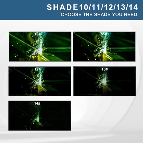 TRQWH 5-Pack Gold Glass Lens