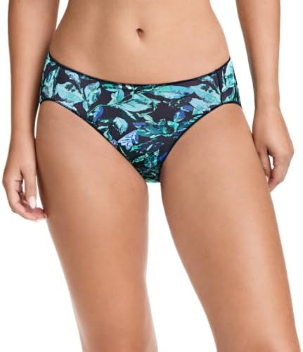 Jockey Women's Underwear No Panty Line Promise Tactel Hi Cut, Leafy Greens, 7