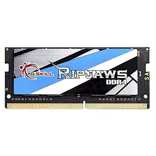 G.Skill RipJaws Series SO-DIMM 4GB DDR4 2400MHz CL16 PC4-19200 RAM Speicher
