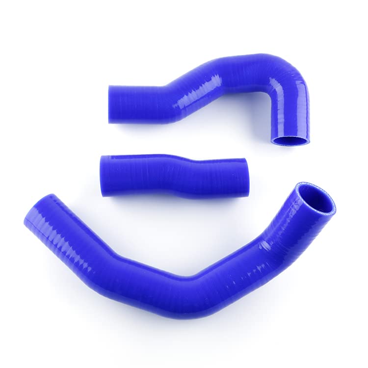 Kit de manguera de refrigerante de radiador de silicona para Mitsubishi L200 2.5 TD (azul)