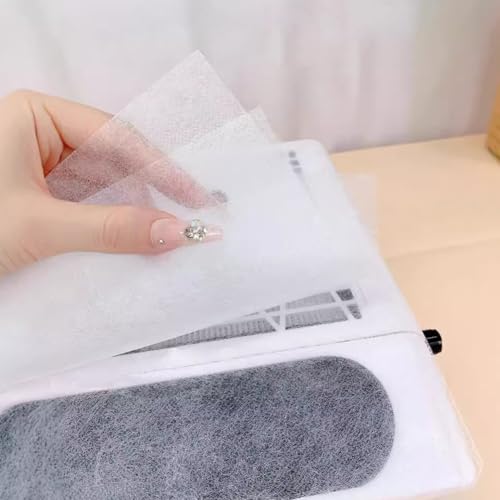 GSHLLO 200 hojas filtro para colector de polvo de uñas miniatura 4