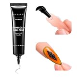 Makartt Press On Nail Glue: No UV Lamp Needed, 20s Air Dry Adjustable for Beginners, Strong Hold, Semi-solid Precise Control, Easy for Press-On Users At-home Application, HEMA-Free for Sensitive Nails