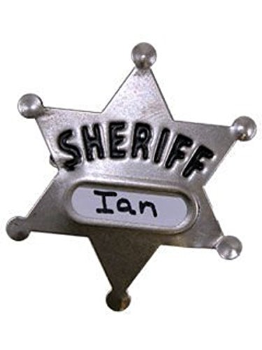 Century Novelty Large Metal Sheriff Badge