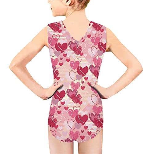 Image of Fashion Print One-Piece Swimsuits for Girls,Soft Stretchy One Piece Bathing Suit Quick Dry Beach Swimwear 5-14 Years