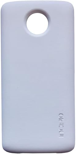 Moto Mods para Motorola Z4 Play Z3 Z2 Force Z Droid, paquete de energía, funda estilo Shell (blanco)