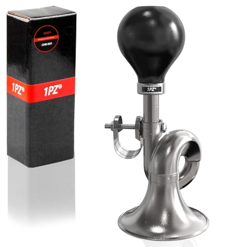 1PZ JP4-ZM1 クラシックホーン クローム オールドファッション クラシック ヴィンテージ レトロ クラブ ゴルフカート 自転車 ボート RV オートバイに適用 [並行輸入品]