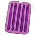 HIC Harold Import Co. 43722 HIC Silicone Ice Cube and Candy Mold, Non-Stick Heat-Resistant Fun Novelty Shapes, Purple