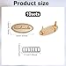 ANATTASOUL 10sets Handmade Metal Labels Shim Alloy Oval Shape Handmade Tags Signs for DIY Crafts Sewing Accessories Bag Cloths Jeans Shoes Decoration