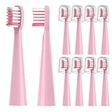 10PCS Toothbrush Replacement Head Compatible with Vekkia Kids Pink Unicorn Electric Toothbrush, Soft and Comfortable for Children's Teeth and...