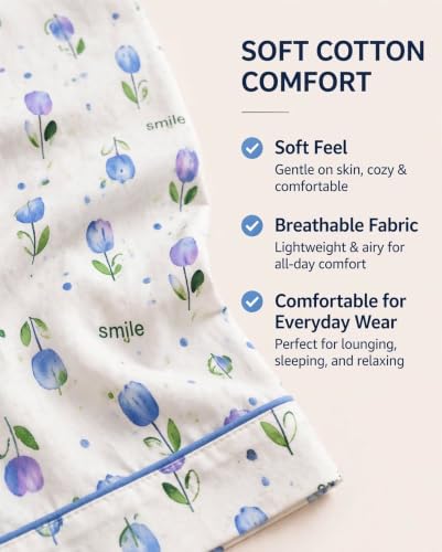 Image of MAU ANUBE Women's Cotton Korean 2pc Night Suit Set