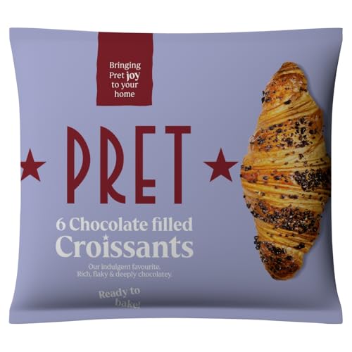 PRET A Manger 6 Pack Chocolate Croissants