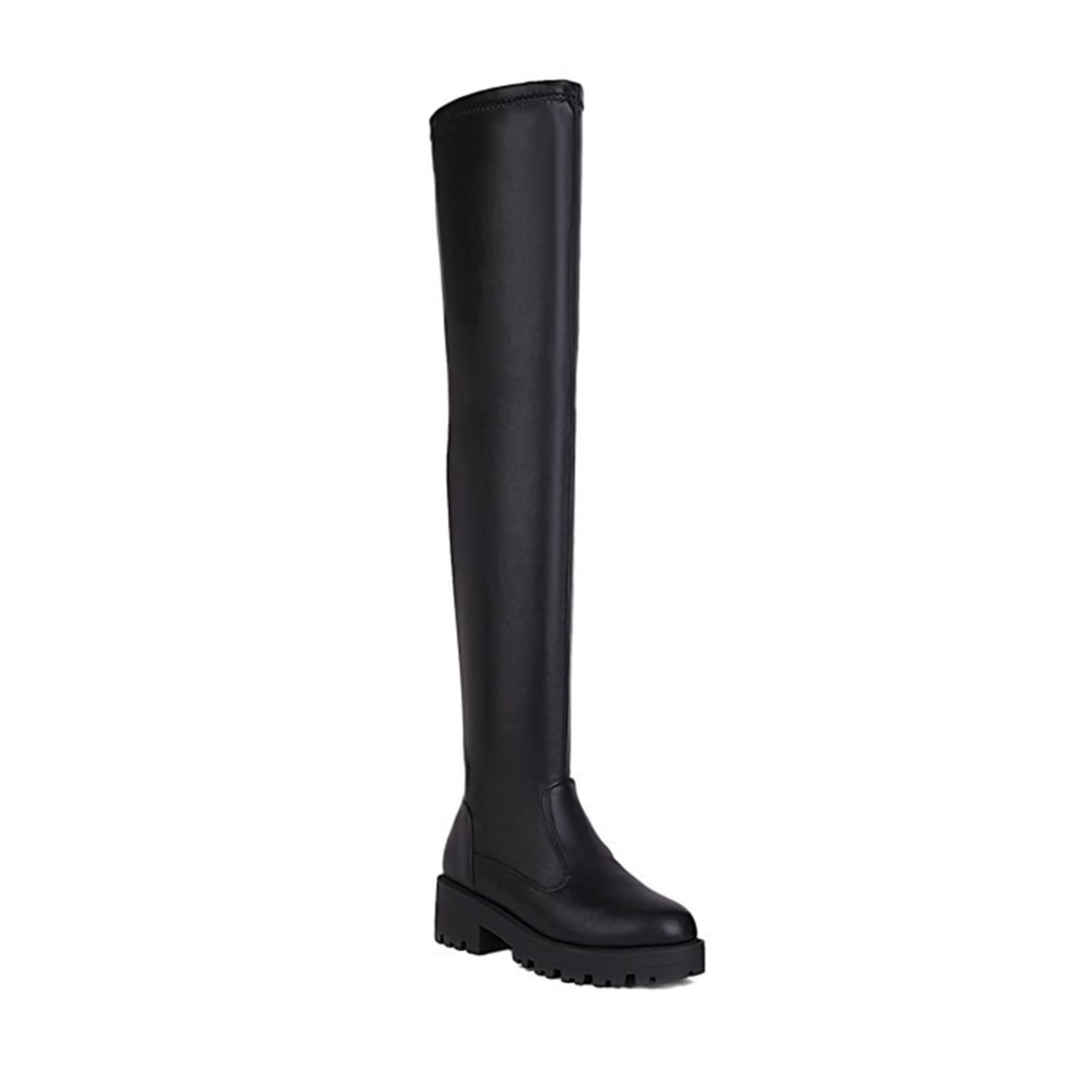 Bottes élastiques décontractées qui galbent la jambe sans comprimer - 7