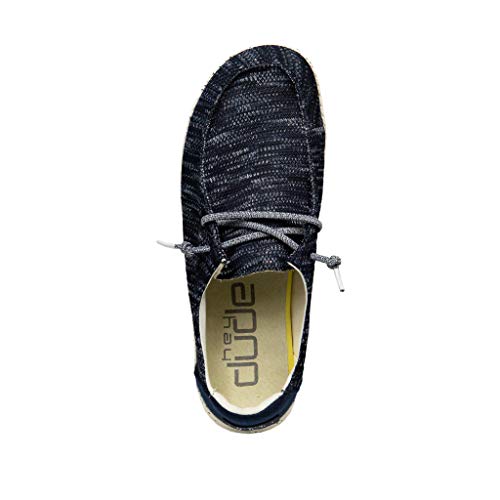 Image of HEYDUDE Women's Wendy Sox Navy Size 4 | Women's Shoes | Women's Lace Up Loafers | Comfortable & Light-Weight
