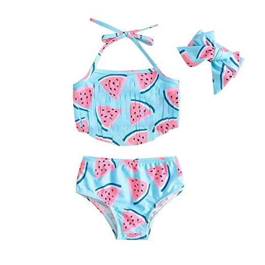 Maillot De Bain Queue De SirèNe Fille - Nouveau-Né Infantile BéBé Filles Imprimer Automne sans Manches Gilet Shorts Bandeaux Maillot De Bain Maillots De Bain Tenues VêTements Filles Maillots De Bain