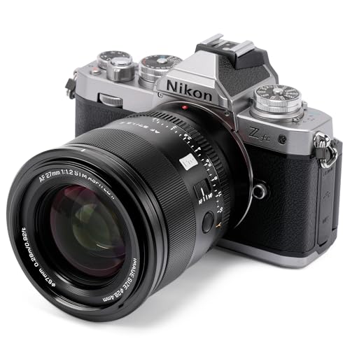 Image of VILTROX 27mm f /1.2 Z Lens, 27mm F1.2 Z Mount Lens for Nikon Z30 Z50 Zfc Z8 Z9 ZF Z6ii (Z Mount Prime APS-C Lenses)