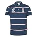 Rugby World Cup Japan 2019 RFU Dual Branded Mens Jersey Stripe Polo Shirt - Navy