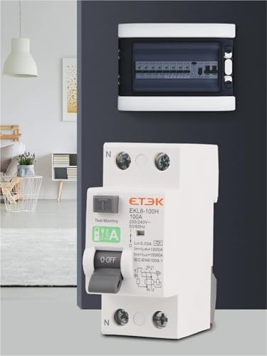 Disjoncteur différentiel EKL6-100H type A 2 pôles 25A 230V 30mA