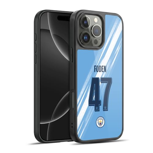 Coque iPhone 16 Pro Max Manchester City Phil Foden protection robuste contre les chutes