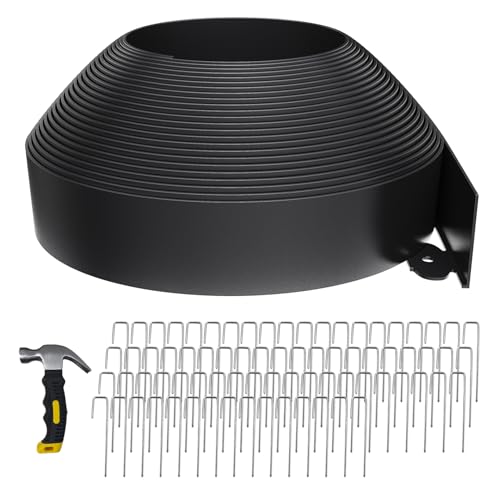66FT Landscape Edging 4 in Tall with 70 Spikes, Garden...