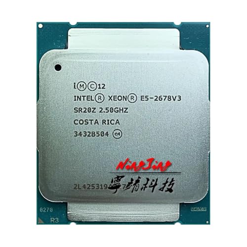 Processeur E5-2678V3 pour serveur LGA 2011-3 avec 30 Mo de cache CPU - 2