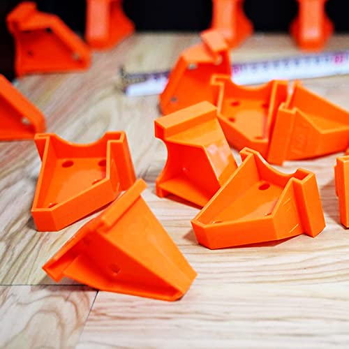 Upgraded 40 Pcs Flooring Spacers,Flooring Installation Tool Kit,With 1/4” & 1/2” Gap,For Installing Laminate Wood,Vinyl Plank,Hardwood,Lvt,Bamboo,Subfloor Panels,Or Any Floating Floor Material Orange #TOP4