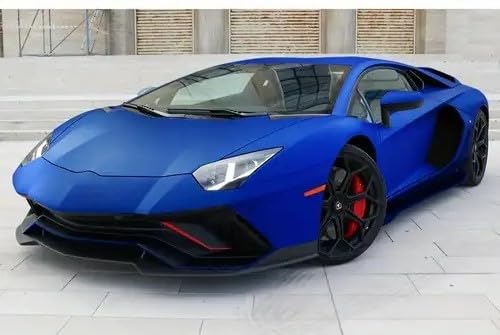 Image of CREON Vinyl Wrap for Car & Bike Self Adhesive Vinyl Wrap Sheet Sticker & Decal Roll Film Auto Car Vehical Air Release (2 feet x 12 feet, Royal Blue Matte Wrap)