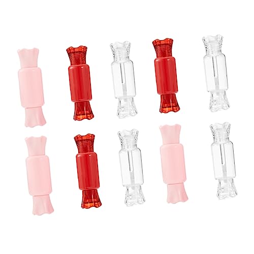 TOVINANNA 10 Piezas Tubo Vacío De Lápiz Labial Para Diy Barra De Para Mujeres De Viaje