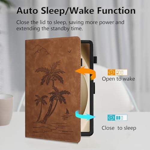 Étui Samsung Galaxy Tab A7 Anti-Rayures Housse Cuir Multi-Angles Stable