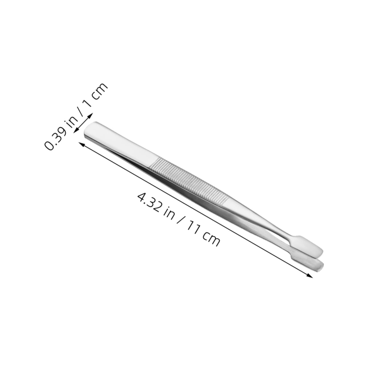 VILLCASE 8pcs Stamp Tweezers Stainless Steel Stamp Collecting Supplies Stamps Collector Tools For Scrapbooking Documents Photo Development