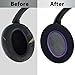 WH-XB910N Replacement Earpads, Upgraded Cooling Gel Ear Pads for Sony WH-XB910N Headphone, WH XB910N Replacement Ear Pads, Comfort Material & Unique Inner & Outer Layer, Black & Purple Special Edition