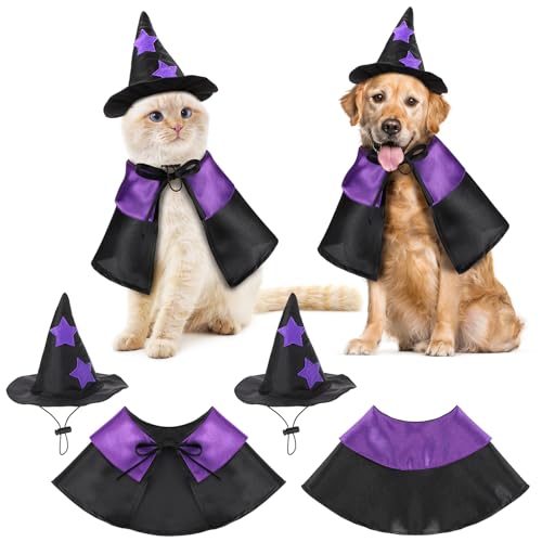 2 sets disfraz Halloween mascota gato perro