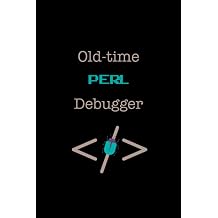 Old-Time Perl Debugger Notebook Lined Notebook / Composition Book, 100 Pages, 6x9, Soft Cover, Matte Finish