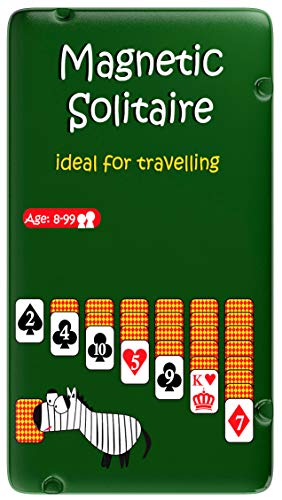 The Purple Cow Magnetic Travel Solitaire Game - Board Games For Kids And Adults. Great For Travel #TOP10