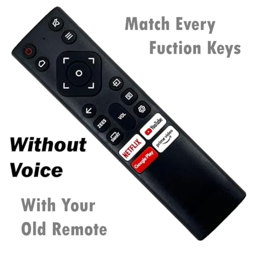 Image of Compatible with Nokia Tv Remote Control Original Suitable for FHD UHD OLED 4K Smart Android Television Without Voice Command and No Google Assistant Feature - Match Remote Exactly.