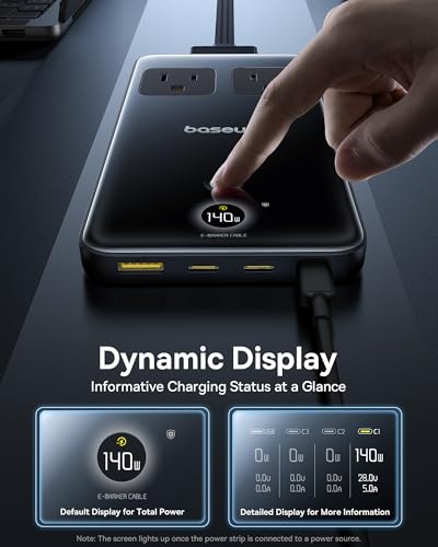 Baseus Blade 140W 6-in-1 Charging Station — view 5