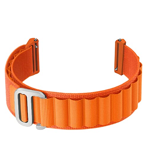 Image of ACM Watch Strap 22mm compatible with Amazfit Helio | Nylon Sports Hook Band