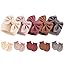 5 Baby Bow Hats + 5 Pairs Mittens (Set I)