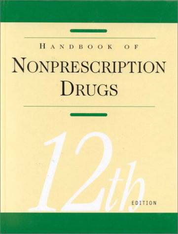 Handbook of Nonprescription Drugs 0917330978 Book Cover