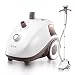 SALAV Clothes Steamer with 360 Degree Swivel Hanger, High Efficiency Metal Steam Panel, 4 Steam Settings, Free Limescale Removers, 1.5L Big Water Tank 1500W GS24-BJ Upgraded Eddition