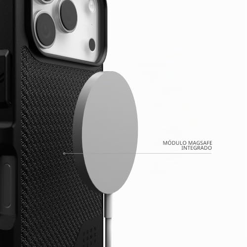 Funda iPhone 17 Pro resistente a caídas de 5,4m UAG Metropolis LT MS con módulo magnético 4