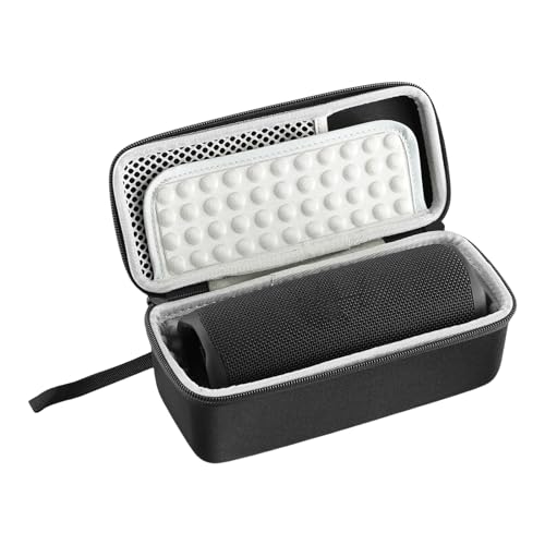 Lightweight Carrying Case for Speakers Storage Box with Nonslip Handle Strap and Design Outer Shell