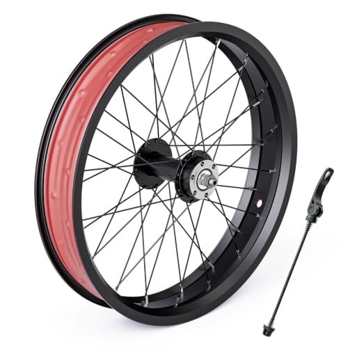 20/26x4.0 Inch Fat Tire Bike Front Wheel, 36H High-Strength
