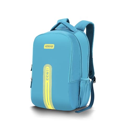 Image of American Tourister ACTON 02 Laptop Backpack, 33L with Spacious Interios and Multiple Compartments for Men and Women - Dark Teal