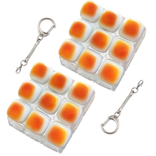 2 Pcs Keyboard Fidget Toy for Adult Relief Stress, 9 Key Keyboard clicker