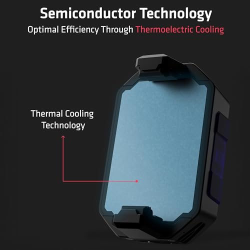 Image of Vero Forza Arctic Pro V3 Mobile Cooler for Gaming, Phone Cooler, for Bgmi, Pubg, Cod, Freefire & Fortnite(iPhone /Android)