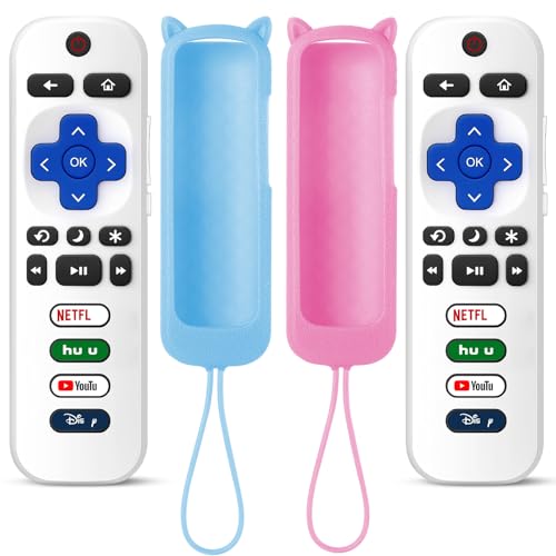 Télécommande de rechange universelle Roku pour simplifier vos soirées cinéma en famille en pack de 2